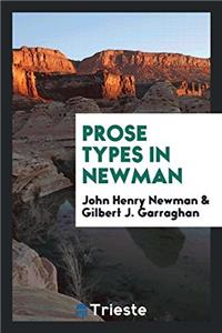Prose Types in Newman
