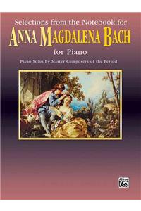 Selections From the Notebook for Anna Magdalena Bach for Piano