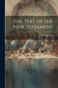 Text of the New Testament