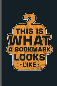This is what a bookmark Looks like