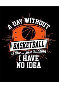 A Day Without Basketball Is Like...Just Kidding I Have No Idea