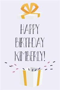 Happy Birthday Kimberly