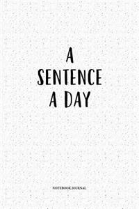A Sentence A Day