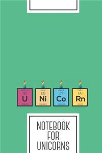 Notebook for Unicorns