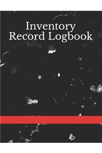 Inventory Record Logbook