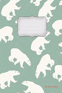 Bloc-notes en blanc