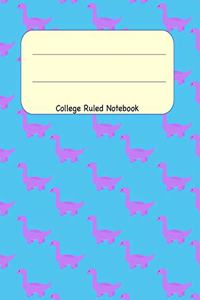 College Ruled Notebook