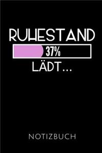 Ruhestand Lädt... Notizbuch