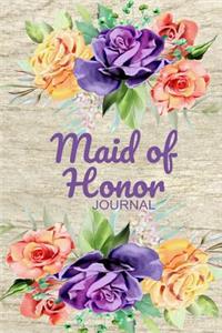 Maid of Honor Journal