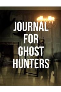 Journal For Ghost Hunters