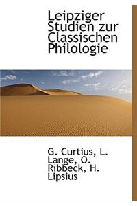 Leipziger Studien Zur Classischen Philologie