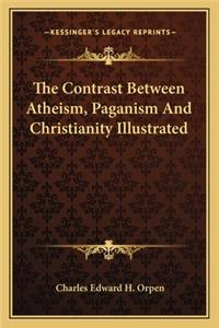 Contrast Between Atheism, Paganism and Christianity Illustrated