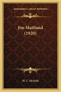 Jim Maitland (1920)