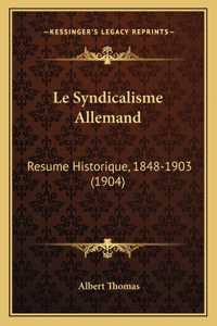 Syndicalisme Allemand