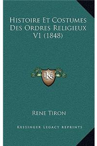 Histoire Et Costumes Des Ordres Religieux V1 (1848)