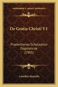De Gratia Christi V1