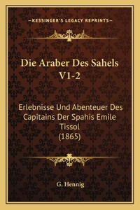 Die Araber Des Sahels V1-2