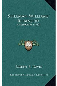 Stillman Williams Robinson