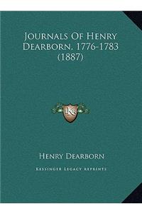 Journals Of Henry Dearborn, 1776-1783 (1887)