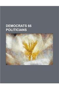Democrats 66 Politicians