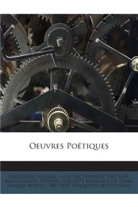 Oeuvres Poétiques