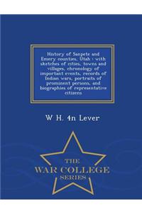 History of Sanpete and Emery Counties, Utah
