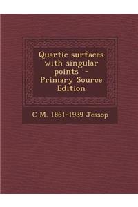 Quartic Surfaces with Singular Points