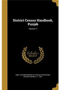 District Census Handbook, Punjab; Volume 17