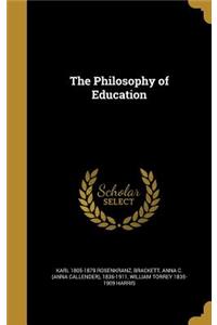 The Philosophy of Education