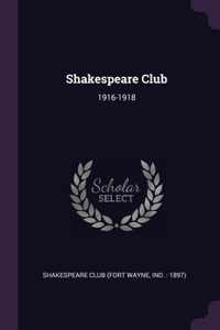 Shakespeare Club