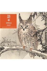 Owls 2021 Mini Wall Calendar