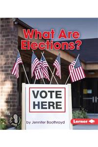 What Are Elections?