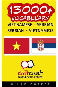 13000+ Vietnamese - Serbian Serbian - Vietnamese Vocabulary