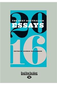 The Best Australian Essays 2016 (Large Print 16pt)