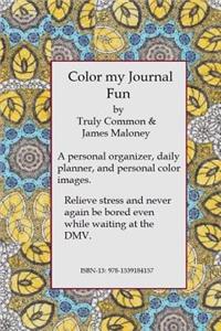 Color my Journal Fun