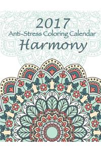 2017 Anti-Stress Coloring Calendar