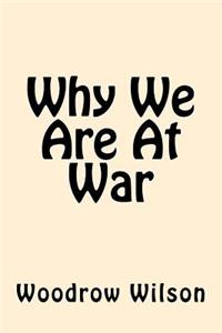 Why We Are at War
