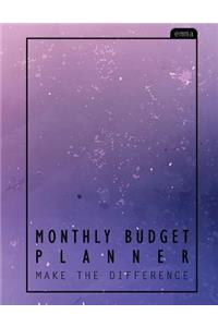 Monthly Budget Planner
