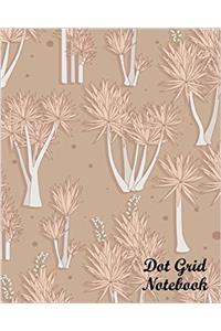 Yucca Pattern Dot Grid Notebook