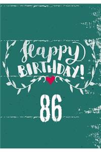 Happy Birthday 86