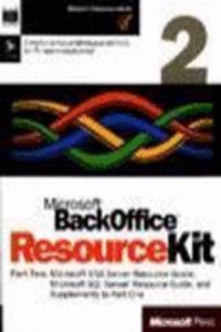 Microsoft Back Office Resource Kit