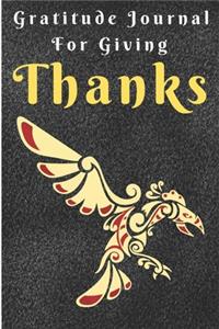 Gratitude Journal For Giving Thanks