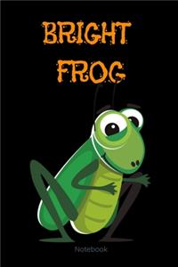 Bright Frog Composition Notebook