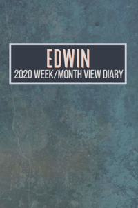 EDWIN 2020 Week/Month View Diary