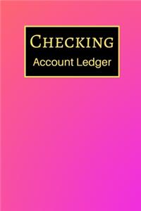 Checking Account Ledger