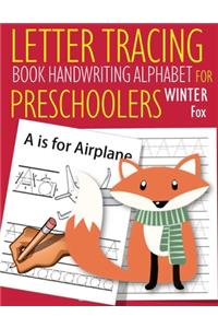 Letter Tracing Book Handwriting Alphabet for Preschoolers Winter Fox