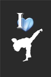 Karate Notizbuch