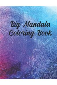Big Mandala Coloring Book