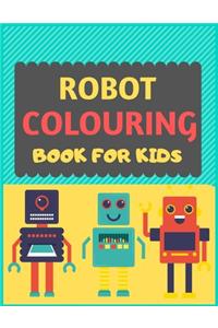 Robot Colouring Book For Kids