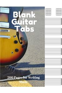 Blank Guitar Tabs